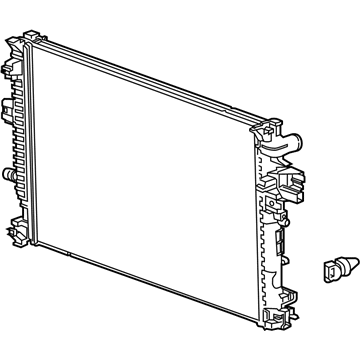 GM 84493631 Radiator Assembly, Eng