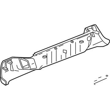 GM 15886443 Pad, Rear Bumper Step Center