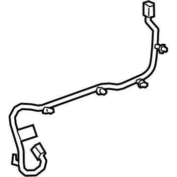 2021 Chevrolet Silverado Chassis Wiring Harness Connector - 84619543