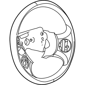 2004 Saturn Ion Steering Wheel - 22725257