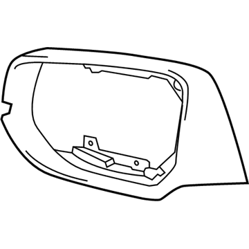 GM 23499279 Bezel, Outside Rear View Mirror Housing