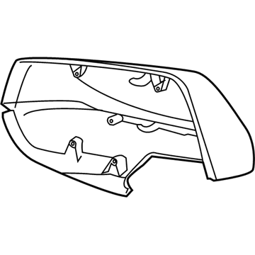 2019 Cadillac XTS Mirror Cover - 23497700