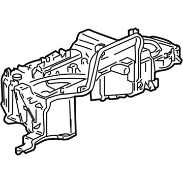 GM 92141714 Case,Heater & A/C Evaporator & Blower Upper