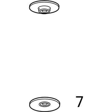 GM 42582759 Insulator, Rear Coil Spring