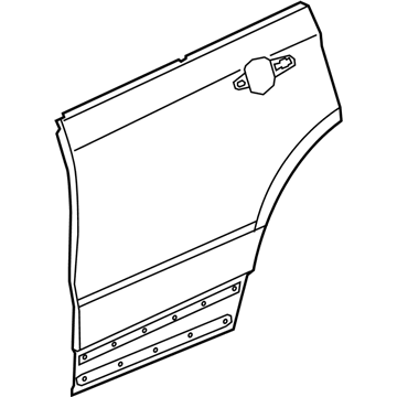 GM 84580863 Panel, Rear S/D Otr