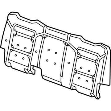 GM 84066330 Pad Assembly, R/Seat Bk