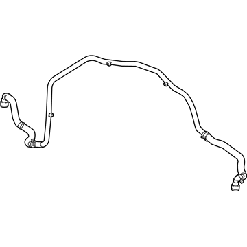 GM 84132657 Hose Assembly, Auxiliary Radiator Inlet