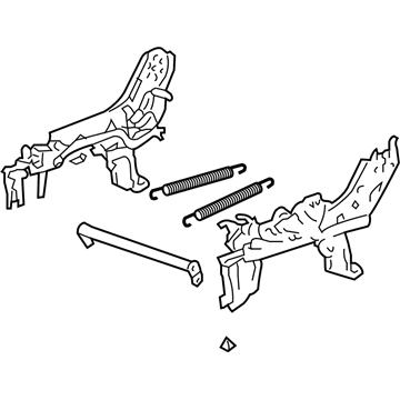 GM 19180545 Adjuster Kit,Driver Seat Inner & Outer