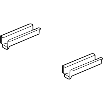 GM 92278526 Rail Assembly, Rear Compartment Floor Panel Rear