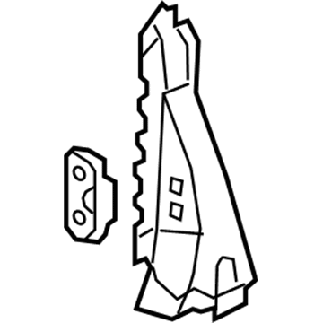 GM 92230314 Reinforcement Assembly, Center Pillar Outer Panel