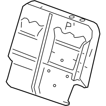 GM 84250280 Pad Assembly, 3Rd Row Seat Back