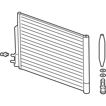 GM 84297681 CONDENSER,A/C