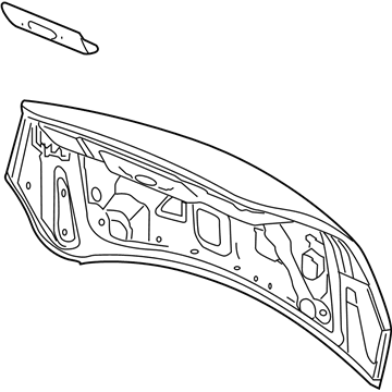 GM 25908202 Lid Assembly, Rear Compartment