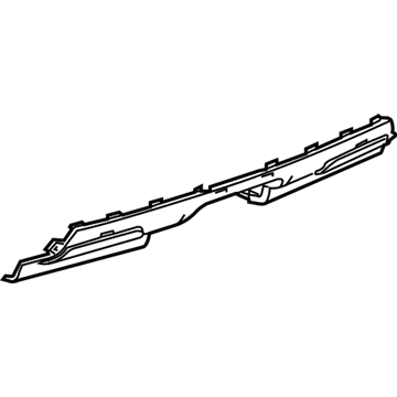 GM 22737800 Filler, Rear Bumper