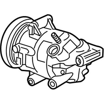 Chevrolet Colorado A/C Compressor - 84635621