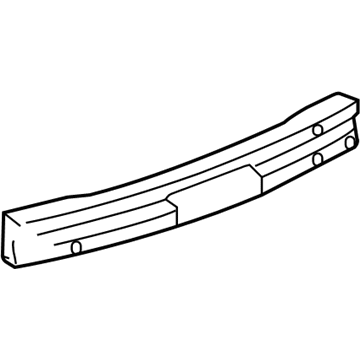 GM 25800854 Bar Assembly, Rear Bumper Imp