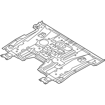 2015 Chevrolet City Express Floor Pan - 19317194