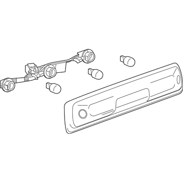 GM 52019397 Lamp Assembly, High Mount Stop