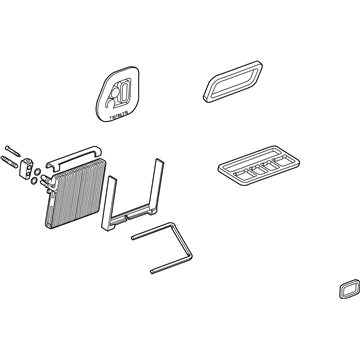 GM 23114666 Evaporator Kit, A/C