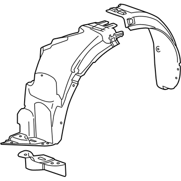 GM 95292441 Liner Assembly, Front Wheelhouse