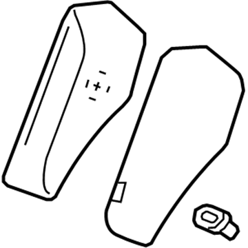 GM 95063809 Bolster,Rear Seat Back