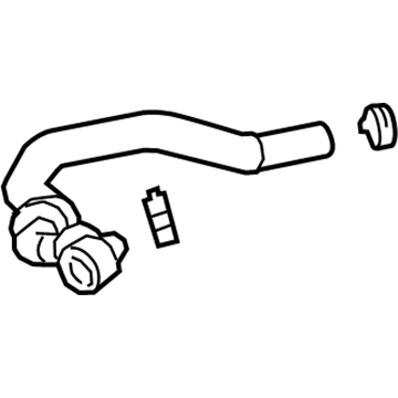 GM 84129293 Hose, Heater Inlet