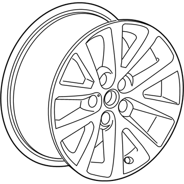 2014 Chevrolet Malibu Spare Wheel - 23123754