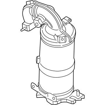 2017 Chevrolet Malibu Catalytic Converter - 55492953