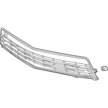 GM 22829524 Grille, Radiator Lower