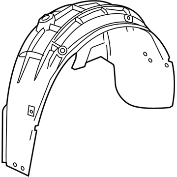 GM 84364224 Liner Assembly, Rear Wheelhouse