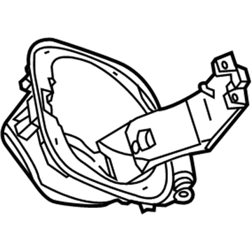 GM 84120080 Housing Assembly, Fuel Tank Filler Pipe