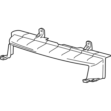 GM 42391581 Baffle Assembly, Radiator Air Upper