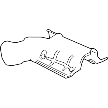 GM 23408837 Shield, Fuel Tank