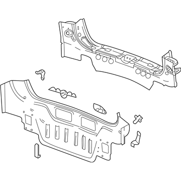 2019 Chevrolet Equinox Floor Pan - 84500370