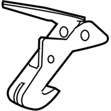 GM 92202947 Latch, Hood Secondary