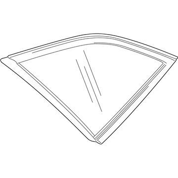 GM 84493969 Window Assembly, Qtr