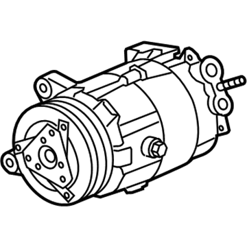 GM 84331493 Air Conditioner Compressor Kit