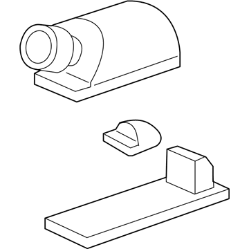 GM 13502179 Lamp Assembly, Rear License Plate