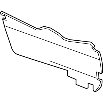 GM 25867691 Insulator, Lift Gate Inner Panel