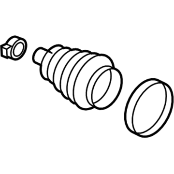 GM 88982498 Boot Kit,Front Wheel Drive Shaft Tri, Pot Joint