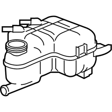 GM 23123562 Tank Assembly, Radiator Surge