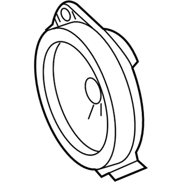 GM 84567677 Speaker Assembly, Rdo Frt S/D