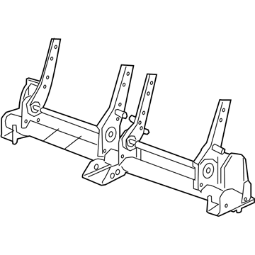 GM 13529496 Riser Assembly, R/Seat 3 Rd Row