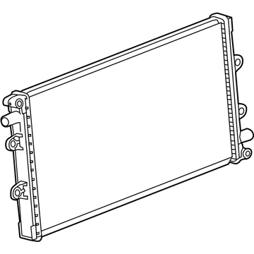 Cadillac CTS Radiator - 23194682