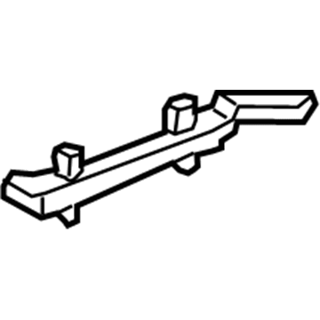 GM 13487384 Baffle Assembly, Center Pillar Lower