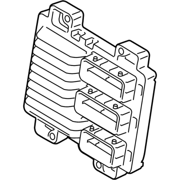 2019 GMC Terrain Engine Control Module - 55509095