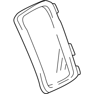 GM 30022769 Molding,Quarter Window,LH (On Esn)