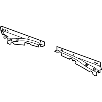 GM 23160644 Reinforcement Assembly, Rear Floor Panel Front