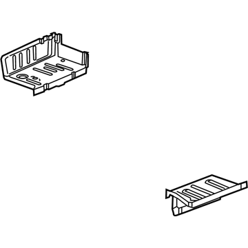 GM 84075789 Extension, Rear Compartment Floor Panel