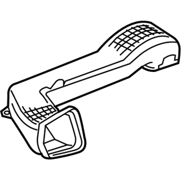 GM 84037790 Duct Assembly, Instrument Panel Outer Air Outlet